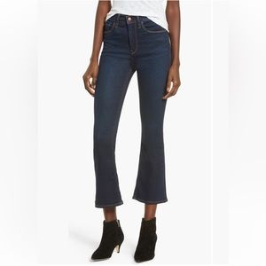Hudson High Waist Holly Crop Flare Jeans EUC